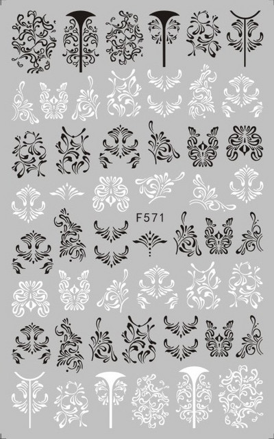 1τεμ Μαύρο χρυσό λέιζερ Φθινοπωρινό αυτοκόλλητο 3D νυχιών Αυτοκόλλητο με μοτίβο δέντρου καρύδας Αυτοκόλλητο μεταφοράς λαμπερό DIY Διακόσμηση νυχιών