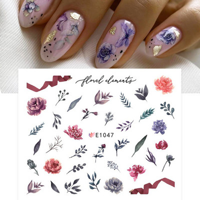 Aurora Márvány Nail Art Matricák 3D Metál Hullám Csíkok Vonal Geometrikus Manikűr Körömmatricák Ragasztó Csúsztatók Dekorok TRSTZ-CS201