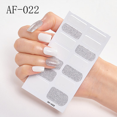 Teljes fedésű körömdíszítő matricák Polírozott csúszka vonal geometria Tervezett dekoráció Öntapadó matricák Kreatív INS paszta a körmökre