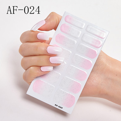 Teljes fedésű körömdíszítő matricák Polírozott csúszka vonal geometria Tervezett dekoráció Öntapadó matricák Kreatív INS paszta a körmökre