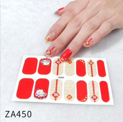 Francia műkörömmatricák barkács matricák minták körömdíszítéshez manikűr dekorációk szalon Női szépség teljes fedő körömpakolások tippek