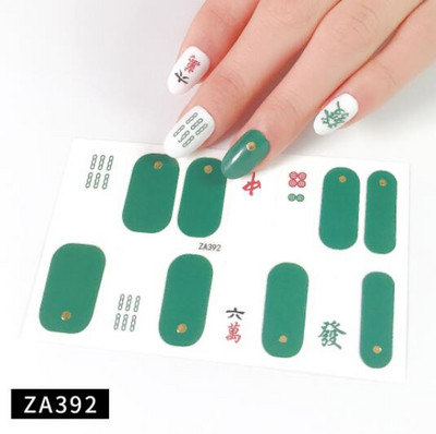 Francia műkörömmatricák barkács matricák minták körömdíszítéshez manikűr dekorációk szalon Női szépség teljes fedő körömpakolások tippek