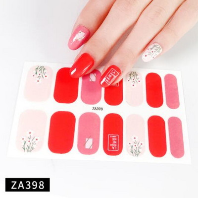 Francia műkörömmatricák barkács matricák minták körömdíszítéshez manikűr dekorációk szalon Női szépség teljes fedő körömpakolások tippek