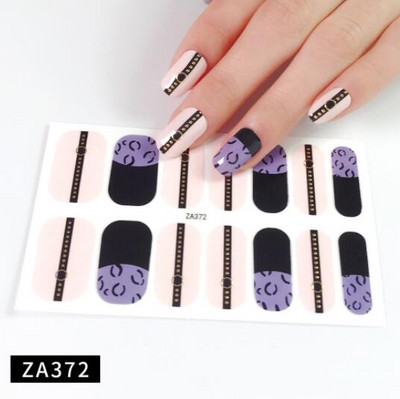 Francia műkörömmatricák barkács matricák minták körömdíszítéshez manikűr dekorációk szalon Női szépség teljes fedő körömpakolások tippek