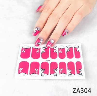 Francia műkörömmatricák barkács matricák minták körömdíszítéshez manikűr dekorációk szalon Női szépség teljes fedő körömpakolások tippek