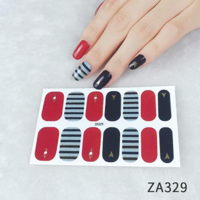 Francia műkörömmatricák barkács matricák minták körömdíszítéshez manikűr dekorációk szalon Női szépség teljes fedő körömpakolások tippek