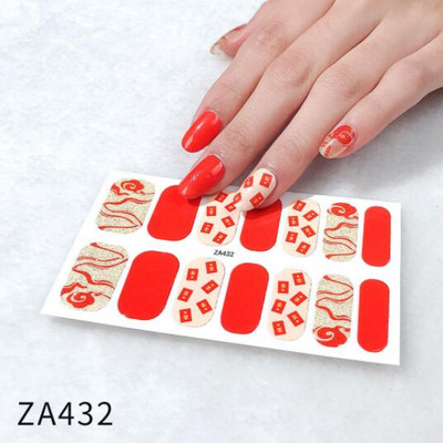 Francia műkörömmatricák barkács matricák minták körömdíszítéshez manikűr dekorációk szalon Női szépség teljes fedő körömpakolások tippek