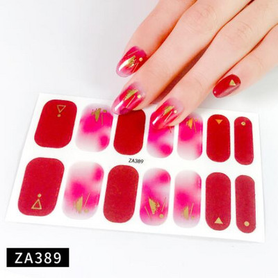 Francia műkörömmatricák barkács matricák minták körömdíszítéshez manikűr dekorációk szalon Női szépség teljes fedő körömpakolások tippek