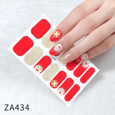 Francia műkörömmatricák barkács matricák minták körömdíszítéshez manikűr dekorációk szalon Női szépség teljes fedő körömpakolások tippek