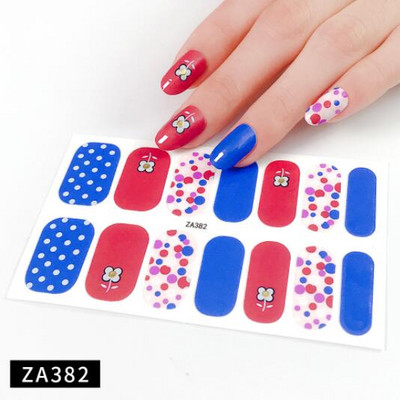 Francia műkörömmatricák barkács matricák minták körömdíszítéshez manikűr dekorációk szalon Női szépség teljes fedő körömpakolások tippek