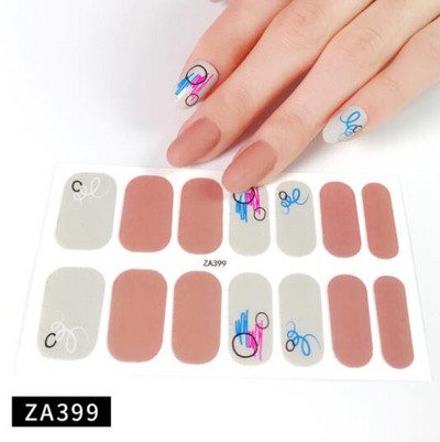 Francia műkörömmatricák barkács matricák minták körömdíszítéshez manikűr dekorációk szalon Női szépség teljes fedő körömpakolások tippek