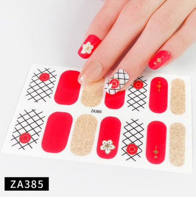 Francia műkörömmatricák barkács matricák minták körömdíszítéshez manikűr dekorációk szalon Női szépség teljes fedő körömpakolások tippek