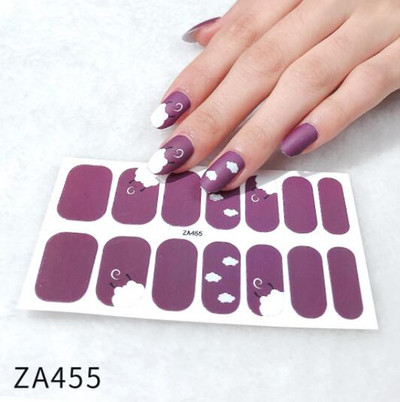 Francia műkörömmatricák barkács matricák minták körömdíszítéshez manikűr dekorációk szalon Női szépség teljes fedő körömpakolások tippek