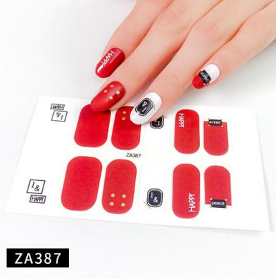 Francia műkörömmatricák barkács matricák minták körömdíszítéshez manikűr dekorációk szalon Női szépség teljes fedő körömpakolások tippek