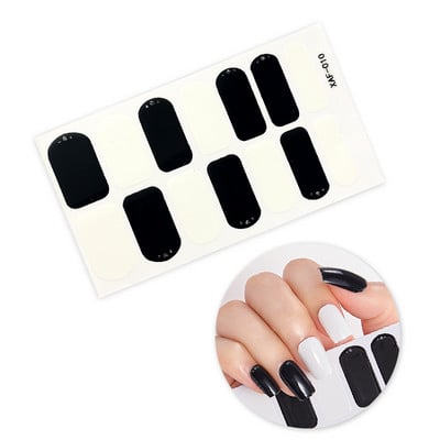 Nagykereskedelmi körömpakolás fényes körömdísz matrica teljes fedésű körömlakk matrica körömcsík nyári körömmatrica neki