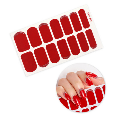 Nagykereskedelmi körömpakolás fényes körömdísz matrica teljes fedésű körömlakk matrica körömcsík nyári körömmatrica neki