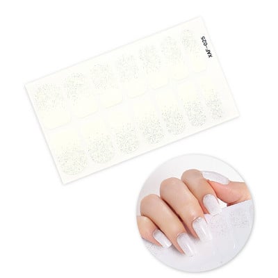 Nagykereskedelmi körömpakolás fényes körömdísz matrica teljes fedésű körömlakk matrica körömcsík nyári körömmatrica neki