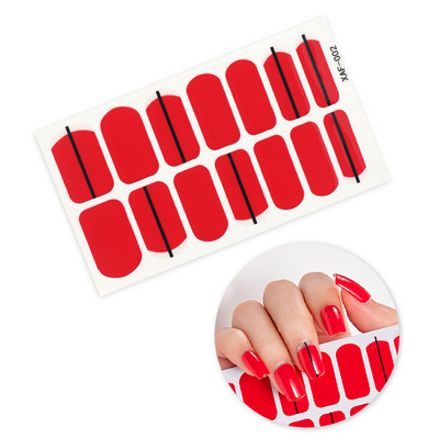 Nagykereskedelmi körömpakolás fényes körömdísz matrica teljes fedésű körömlakk matrica körömcsík nyári körömmatrica neki