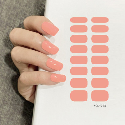 53 színű körömlakk matricák tiszta szín csíkok vízálló ragasztó köröm teljes matrica környezetvédelem barkács Nai matricák