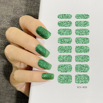 53 színű körömlakk matricák tiszta szín csíkok vízálló ragasztó köröm teljes matrica környezetvédelem barkács Nai matricák