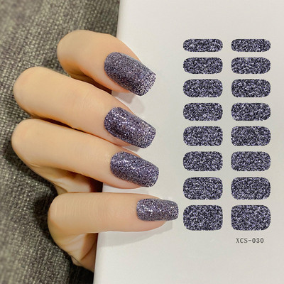 53 színű körömlakk matricák tiszta szín csíkok vízálló ragasztó köröm teljes matrica környezetvédelem barkács Nai matricák