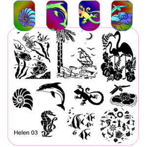 6*6 cm-es négyzet alakú körömbélyegző lemezek, barkácsolás csipke virágmintás körömdíszítő bélyegzősablonok képeslap stencilek