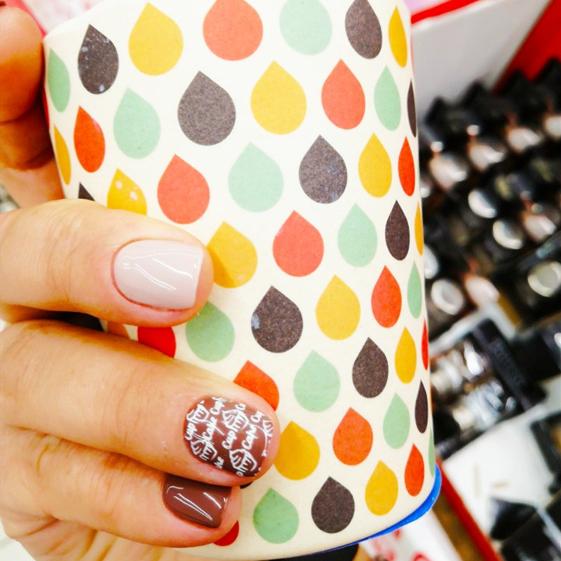 Köröm bélyegző lemezek 6*12cm téglalap körömbélyegző sablon Negatív Space Geo Virágbélyegző Barkács körömbélyegző lemez