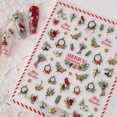 Akril gravírozott köröm matrica rózsaszín virágok fehér vonal öntapadó köröm transzfer csúszkák pakolások manikűr fóliák Z0662