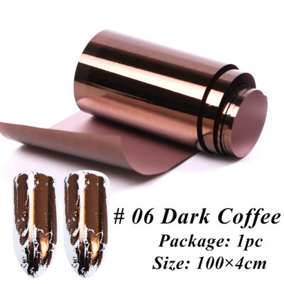 1 tekercs körömfóliák transzfer matricák tükör arany szál csillagos papír manikűr dekor divat körömdísz 100*4 cm NF996-1