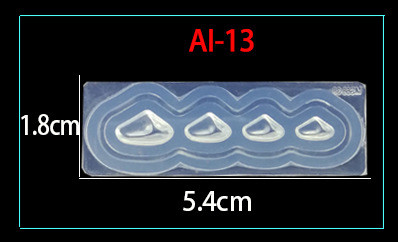 1 db 3D szilikon körömfaragó forma virágok levél pillangó forma bélyegző sablon körmös stencilek barkácsolás manikűr körömdíszítő eszközök