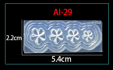 1 db 3D szilikon körömfaragó forma virágok levél pillangó forma bélyegző sablon körmös stencilek barkácsolás manikűr körömdíszítő eszközök
