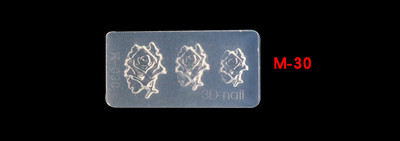 1 db 3D szilikon körömfaragó forma virágok levél pillangó forma bélyegző sablon körmös stencilek barkácsolás manikűr körömdíszítő eszközök