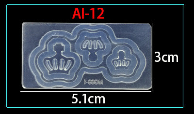 1 db 3D szilikon körömfaragó forma virágok levél pillangó forma bélyegző sablon körmös stencilek barkácsolás manikűr körömdíszítő eszközök