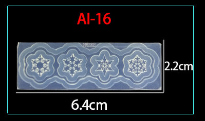1 db 3D szilikon körömfaragó forma virágok levél pillangó forma bélyegző sablon körmös stencilek barkácsolás manikűr körömdíszítő eszközök