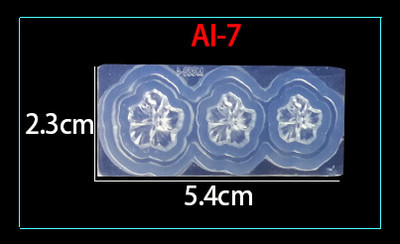 1 db 3D szilikon körömfaragó forma virágok levél pillangó forma bélyegző sablon körmös stencilek barkácsolás manikűr körömdíszítő eszközök
