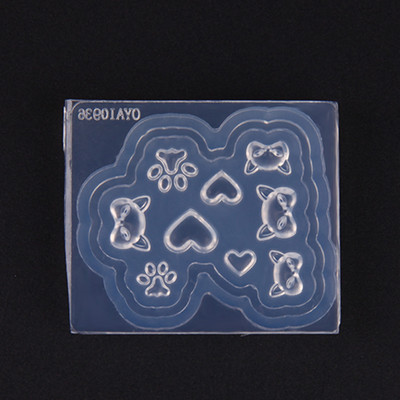 1 db 3D szilikon körömfaragó forma virágok levél pillangó forma bélyegző sablon körmös stencilek barkácsolás manikűr körömdíszítő eszközök