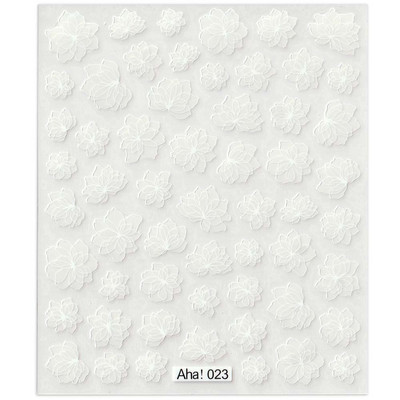 42 modell matrica körömmatrica 3D tapadó tapasz, mosoly/állat/virág körömdíszítések manikűr matrica húsvéti dizájn matrica