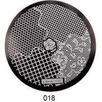 1db HeHe sorozat (001-028) Nail Art bélyegzősablon képlemezek 5,5 cm-es manikűr körömbélyegző bélyegző lemezek barkácsolt körömdizájnokhoz