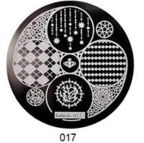 1db HeHe sorozat (001-028) Nail Art bélyegzősablon képlemezek 5,5 cm-es manikűr körömbélyegző bélyegző lemezek barkácsolt körömdizájnokhoz