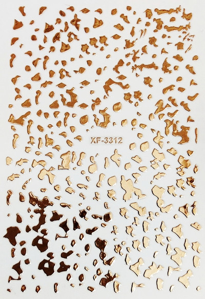 Τρισδιάστατο αυτοκόλλητο νυχιών Χρυσό ασημί μεταλλικό καμπυλωτό λουράκι Αυτοκόλλητο αυτοκόλλητο αυτοκόλλητο πολλαπλών μεγεθών για σχέδιο μανικιούρ