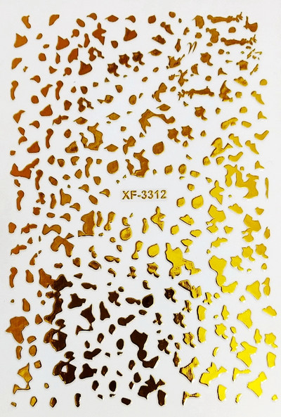 Τρισδιάστατο αυτοκόλλητο νυχιών Χρυσό ασημί μεταλλικό καμπυλωτό λουράκι Αυτοκόλλητο αυτοκόλλητο αυτοκόλλητο πολλαπλών μεγεθών για σχέδιο μανικιούρ