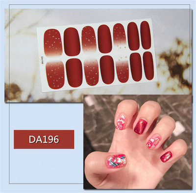 Lamemoria 1 τμχ Beauty DIY Nail Patch Αυτοκόλλητα Νυχτικά Σχέδια Νυχτερινής Κλίσης Αυτοκόλλητα Βερνίκι νυχιών Moon Αδιάβροχες λωρίδες νυχιών