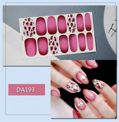 Lamemoria 1 τμχ Beauty DIY Nail Patch Αυτοκόλλητα Νυχτικά Σχέδια Νυχτερινής Κλίσης Αυτοκόλλητα Βερνίκι νυχιών Moon Αδιάβροχες λωρίδες νυχιών