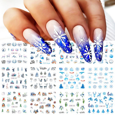 Αυτοκόλλητα νυχιών με αυτοκόλλητα Αγίου Βαλεντίνου Red Love Heart Έρως τόξο Βέλος Αυτοκόλλητο συρόμενο γράμματα Διακόσμηση νυχιών για μανικιούρ LEBN