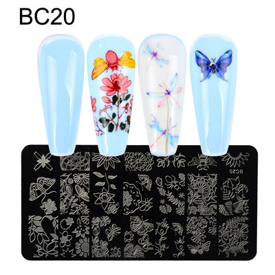 Εργαλείο εκτύπωσης λουλουδιών με στένσιλ Πλάκες για σφραγίδες με εικόνα ζώων