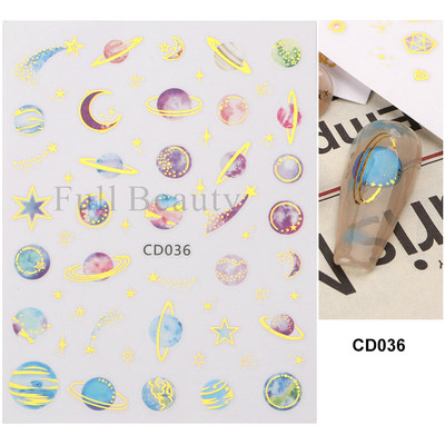 3D bambusest lehtedest kalligraafia küünte kleebised Hiina tähemärgiga tint Lillekunst Kleebised Virsikuõie kleebised Maniküür LAF904