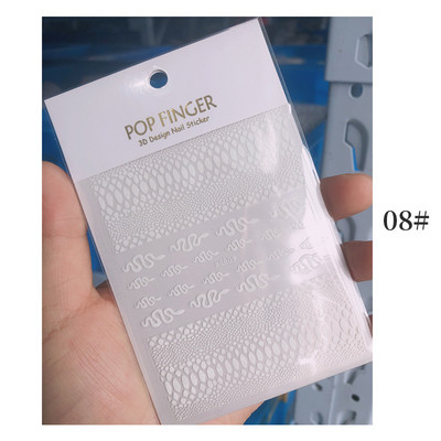 1 lap Új római angol ábécé szám 3D köröm matricák karácsonyi romantikus irizáló arany ezüst szó kis betűk köröm