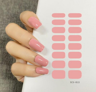 1 lapos csillogó körömmatricák Teljes fedő matricák körömművészethez Öntapadó matricák manikűrhöz Vízálló körömmatricák