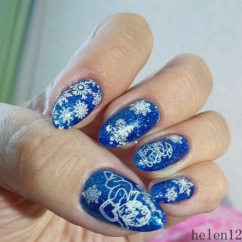 Négyzet alakú köröm sablonok lemez virág torta lány geometria jármű bélyegző sablon manikűr bélyegző képlemez