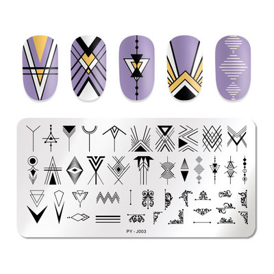 1db Nyomtatási transzfer sablon Nail Art rozsdamentes acél nyomólap Kék virág sorozatú acéllemez DIY manikűr dekorációk